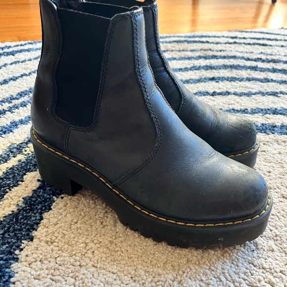 Dr. Martens Black Ankle Boots - Picture 2 of 11